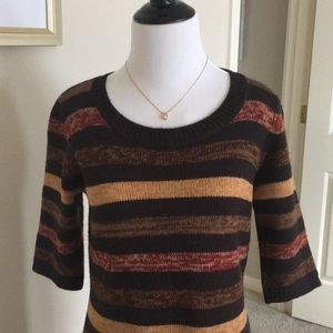 Casual sweater dress, 1/2 sleeves sz S